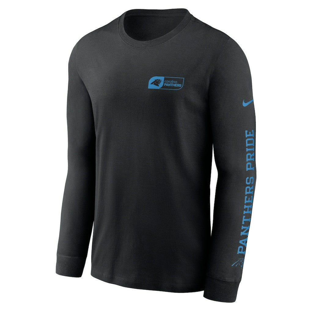 Carolina Panthers All Out Long Sleeve T-Shirt Black - Nike