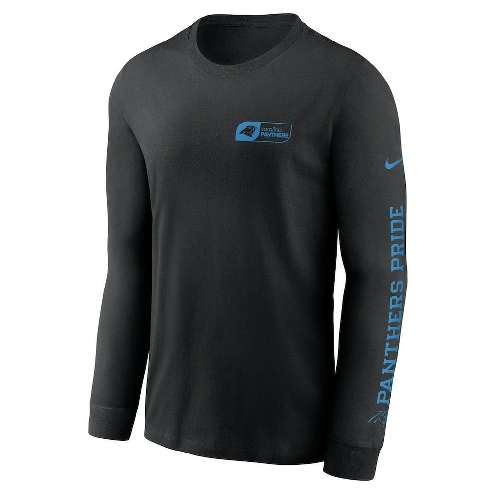 Carolina Panthers All Out Long Sleeve T-Shirt Black - Nike