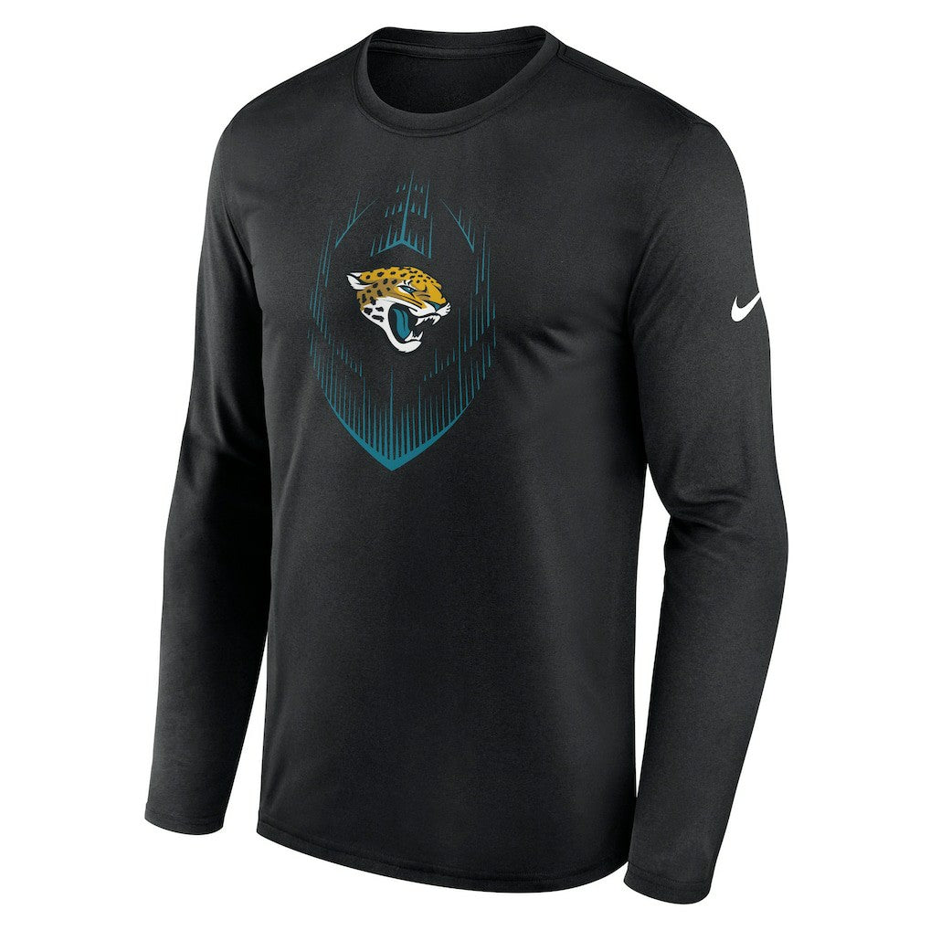 Jacksonville Jaguars Icon Legend Performance Long Sleeve T-Shirt Black - Nike
