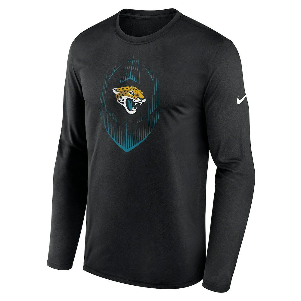 Jacksonville Jaguars Icon Legend Performance Long Sleeve T-Shirt Black - Nike