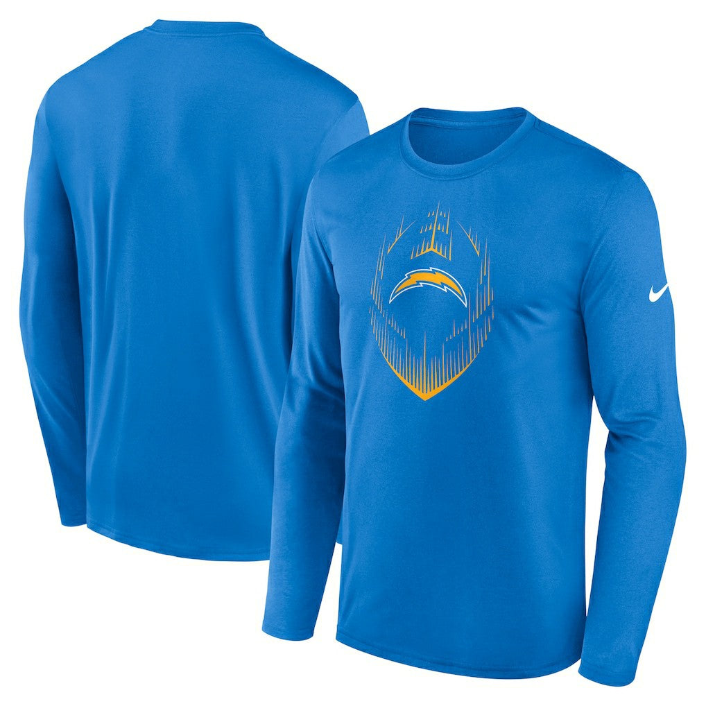 Los Angeles Chargers Icon Legend Performance Long Sleeve T-Shirt Powder Blue - Nike