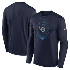 Tennessee Titans Icon Legend Performance Long Sleeve T-Shirt Navy - Nike