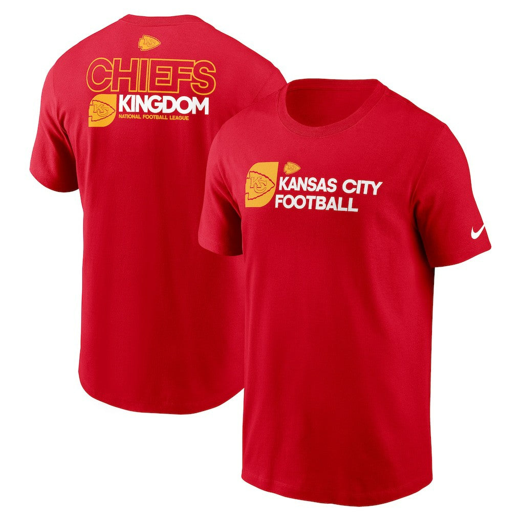Kansas City Chiefs Outline T-Shirt Red - Nike