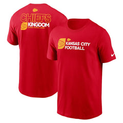 Kansas City Chiefs Outline T-Shirt Red - Nike