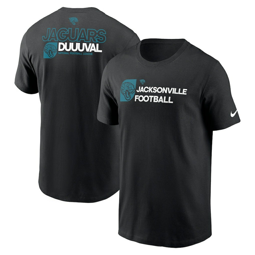 Jacksonville Jaguars Outline T-Shirt Black - Nike