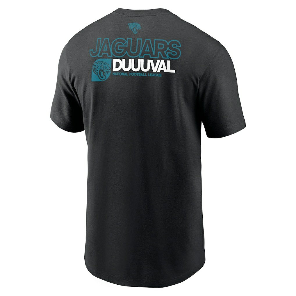 Jacksonville Jaguars Outline T-Shirt Black - Nike