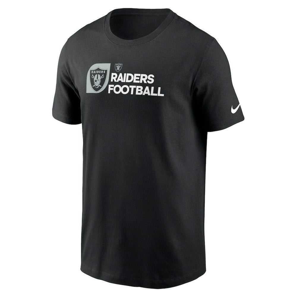 Las Vegas Raiders Outline T-Shirt Black - Nike
