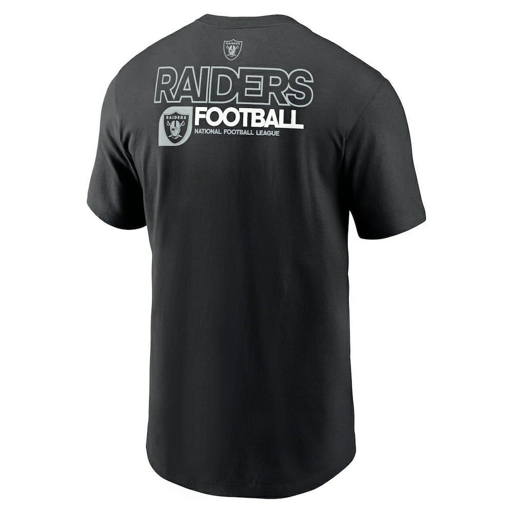 Las Vegas Raiders Outline T-Shirt Black - Nike