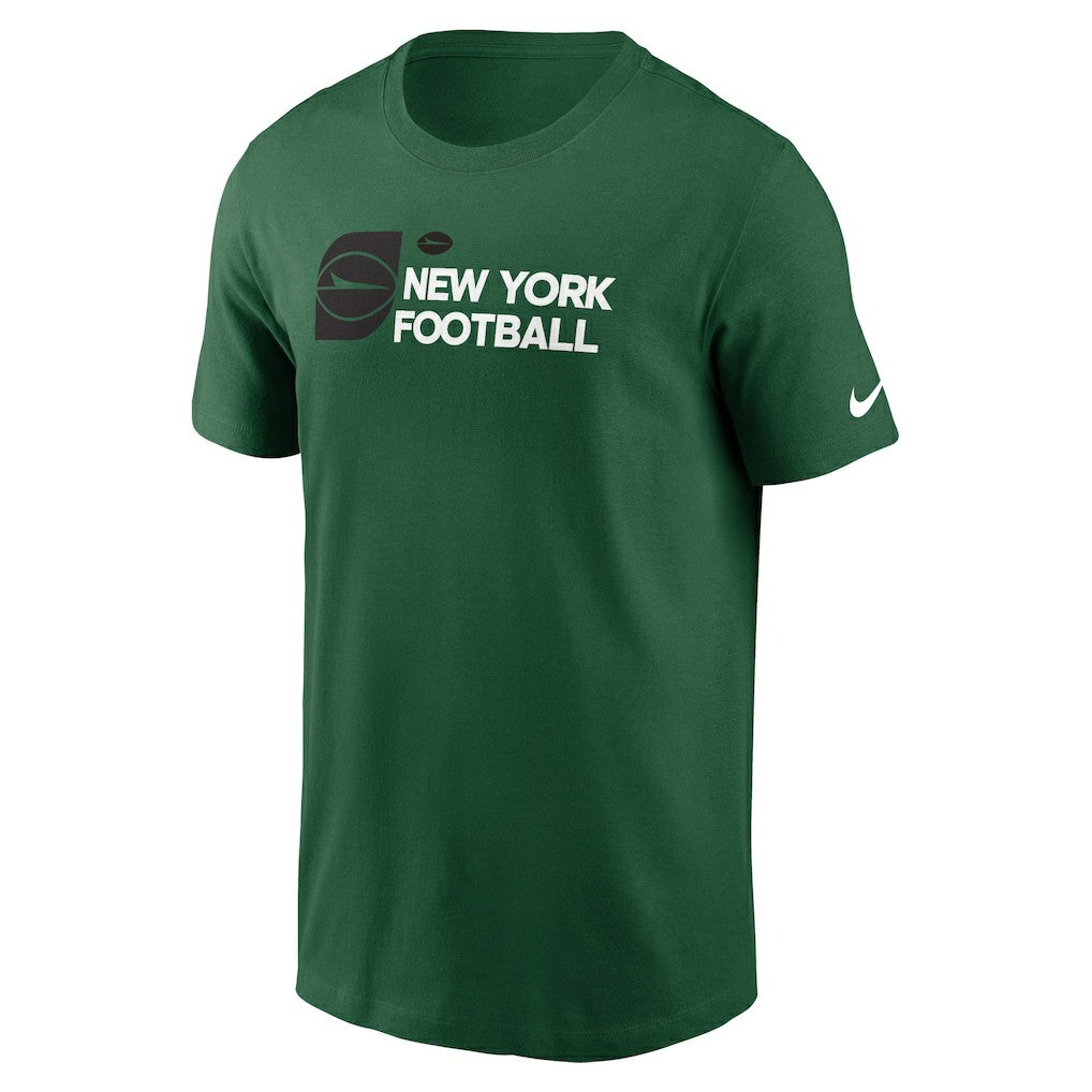 New York Jets Outline T-Shirt Green - Nike