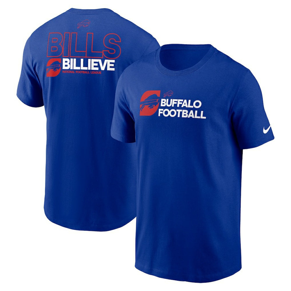 Buffalo Bills Outline T-Shirt Royal - Nike