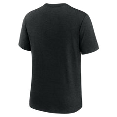 Green Bay Packers Overlap Lockup Tri-Blend T-Shirt Black - Nike