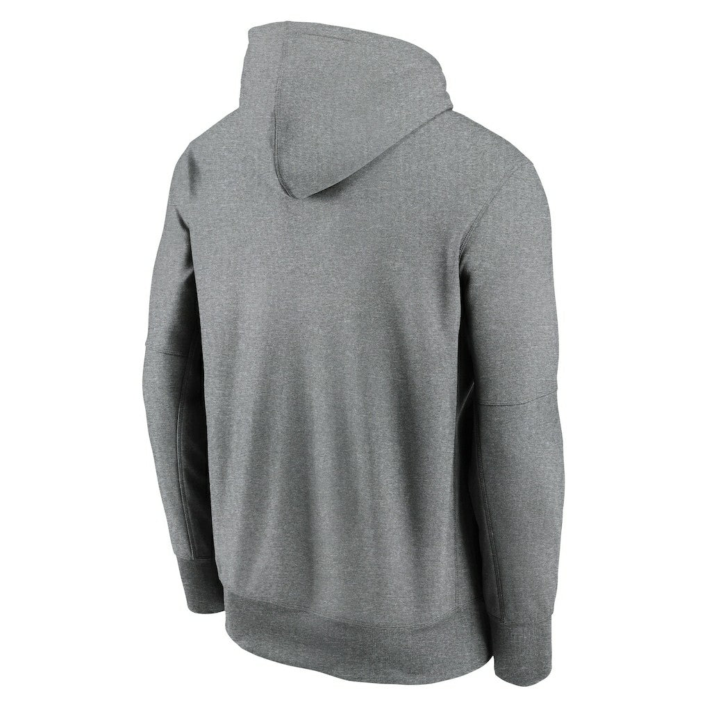 Los Angeles Chargers Icon Performance Pullover Hoodie Heather Gray - Nike