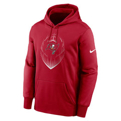 Tampa Bay Buccaneers Icon Performance Pullover Hoodie Red - Nike
