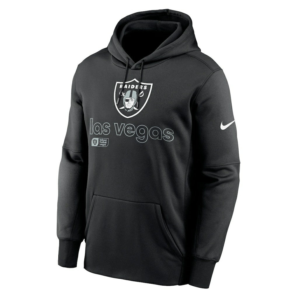 Las Vegas Raiders Performance Pullover Hoodie Black - Nike