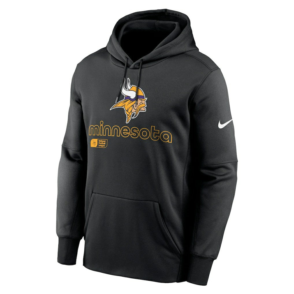 Minnesota Vikings Performance Pullover Hoodie Black - Nike