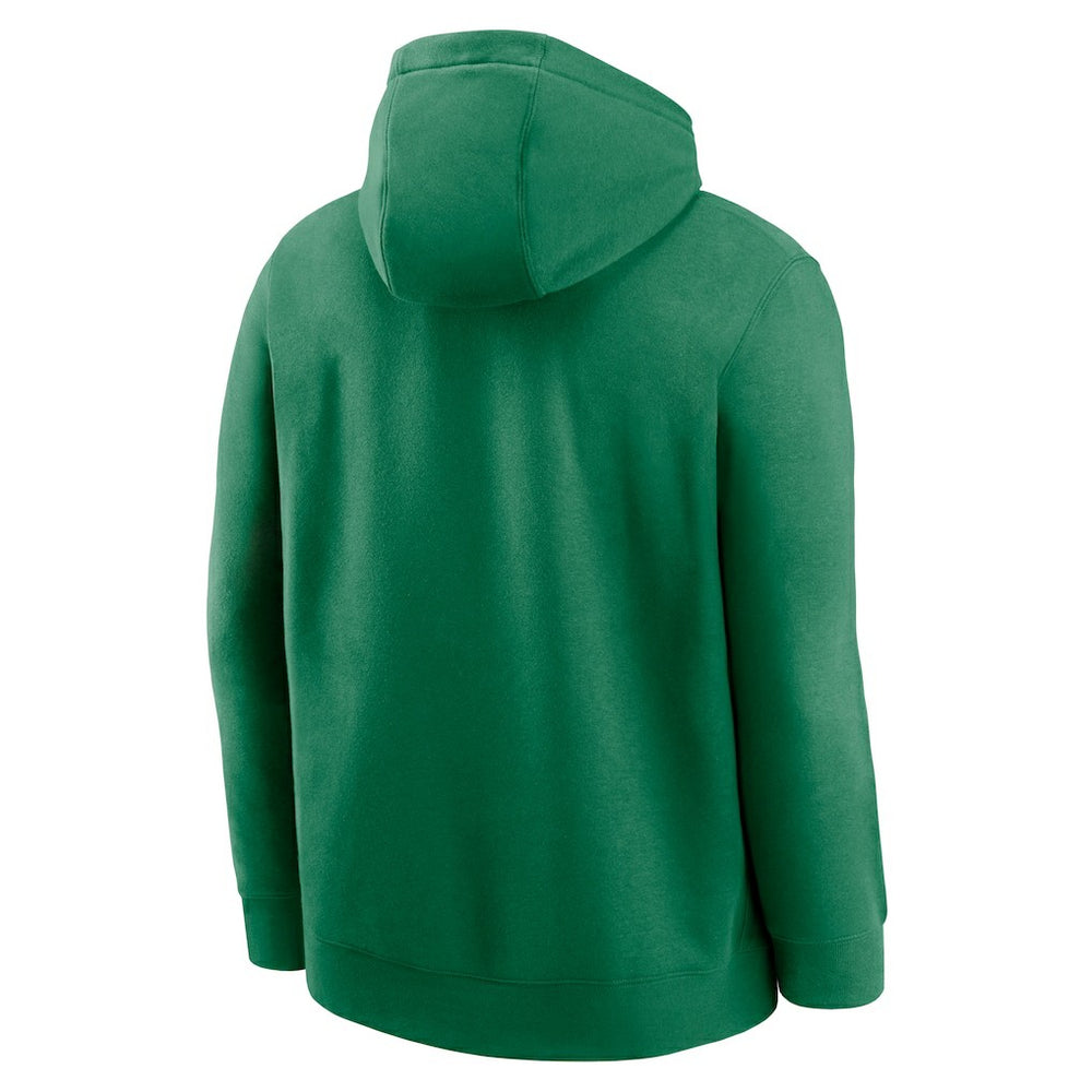 New York Jets Rewind Club Logo Pullover Hoodie Kelly Green - Nike