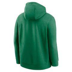 New York Jets Rewind Club Logo Pullover Hoodie Kelly Green - Nike