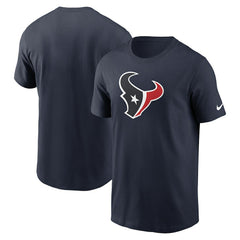 Houston Texans Rewind Logo Essential T-Shirt Navy - Nike