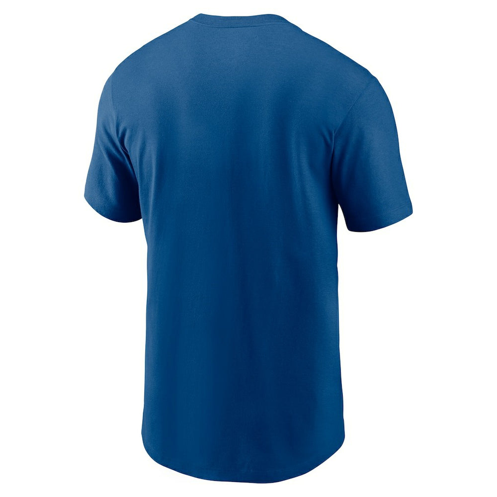 Indianapolis Colts Rewind Logo Essential T-Shirt Royal - Nike