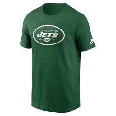 New York Jets Rewind Logo Essential T-Shirt Kelly Green - Nike