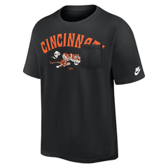Cincinnati Bengals Rewind Heavy Max90 Pocket T-Shirt Black - Nike