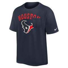Houston Texans Rewind Heavy Max90 Pocket T-Shirt Navy - Nike