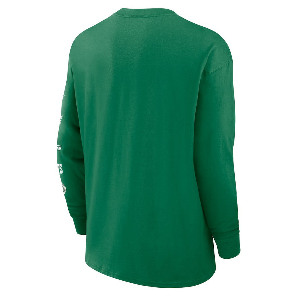 New York Jets Rewind Heavy Max90 Pocket Long Sleeve T-Shirt Green - Nike