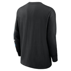 Carolina Panthers Rewind Heavy Max90 Pocket Long Sleeve T-Shirt Black - Nike