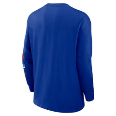 Buffalo Bills Rewind Heavy Max90 Pocket Long Sleeve T-Shirt Royal - Nike