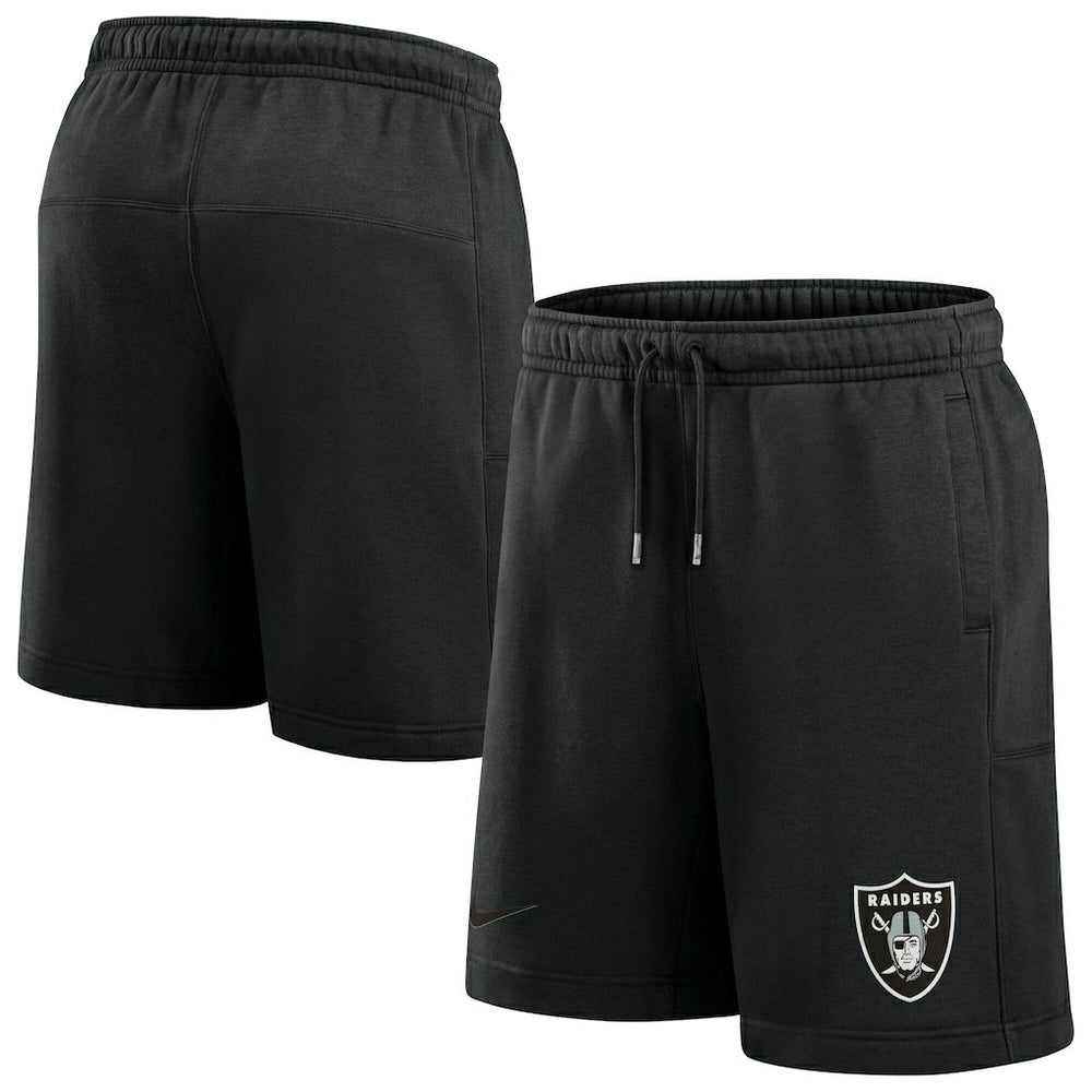 Las Vegas Raiders 24 Edge Fleece Shorts Black - Nike