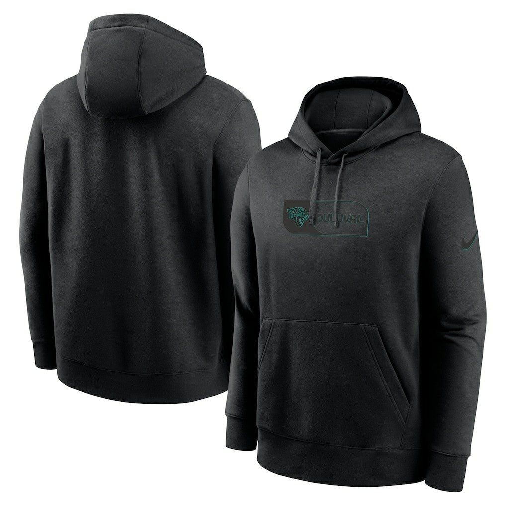 Jacksonville Jaguars Edge Pack French Terry Club Pullover Hoodie Black - Nike