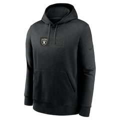 Las Vegas Raiders Edge Pack French Terry Club Pullover Hoodie Black - Nike