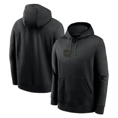 New York Jets Edge Pack French Terry Club Pullover Hoodie Black - Nike
