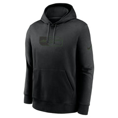 New York Jets Edge Pack French Terry Club Pullover Hoodie Black - Nike