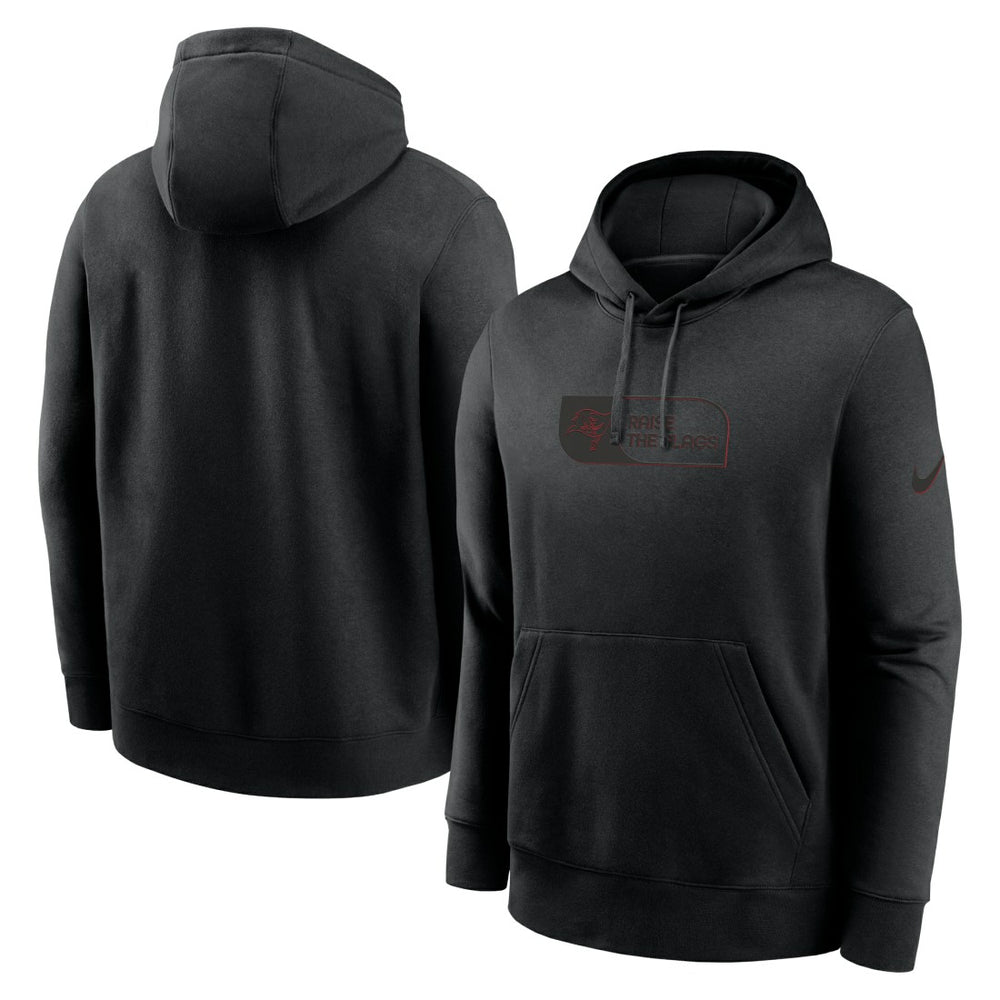 Tampa Bay Buccaneers Edge Pack French Terry Club Pullover Hoodie Black - Nike