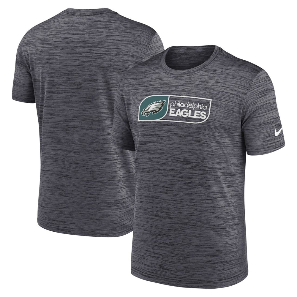 Philadelphia Eagles Big & Tall Velocity Performance T-Shirt Black - Nike