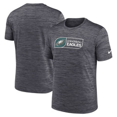 Philadelphia Eagles Big & Tall Velocity Performance T-Shirt Black - Nike