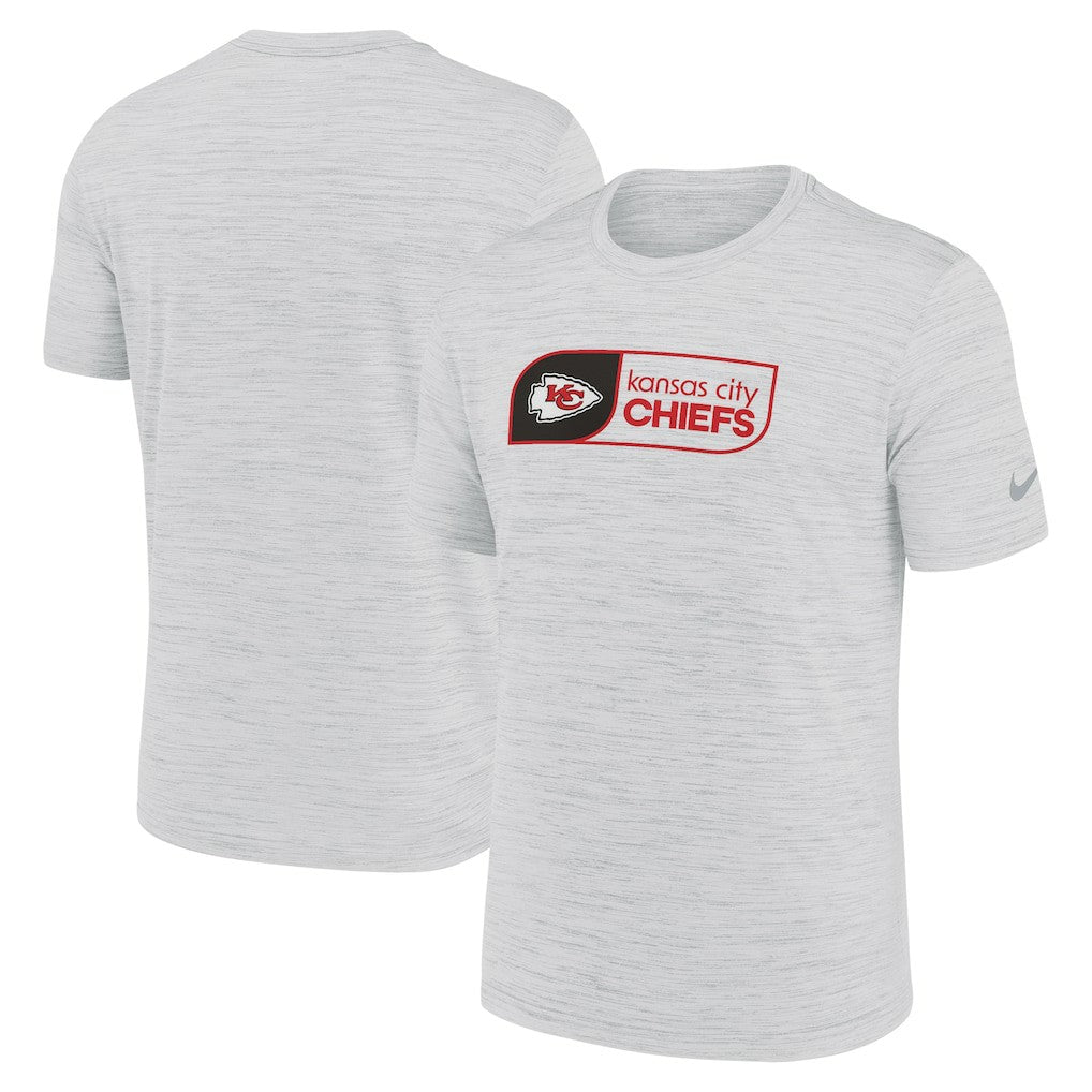 Kansas City Chiefs Big & Tall Velocity Performance T-Shirt White - Nike