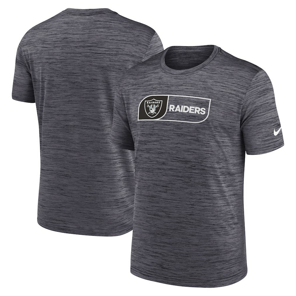 Las Vegas Raiders Big & Tall Velocity Performance T-Shirt Black - Nike