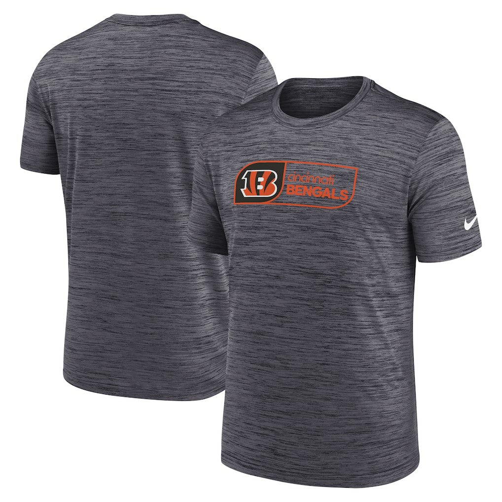 Cincinnati Bengals Big & Tall Velocity Performance T-Shirt Black - Nike