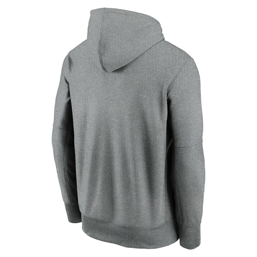 Miami Dolphins Big & Tall Performance Pullover Hoodie Heather Gray - Nike
