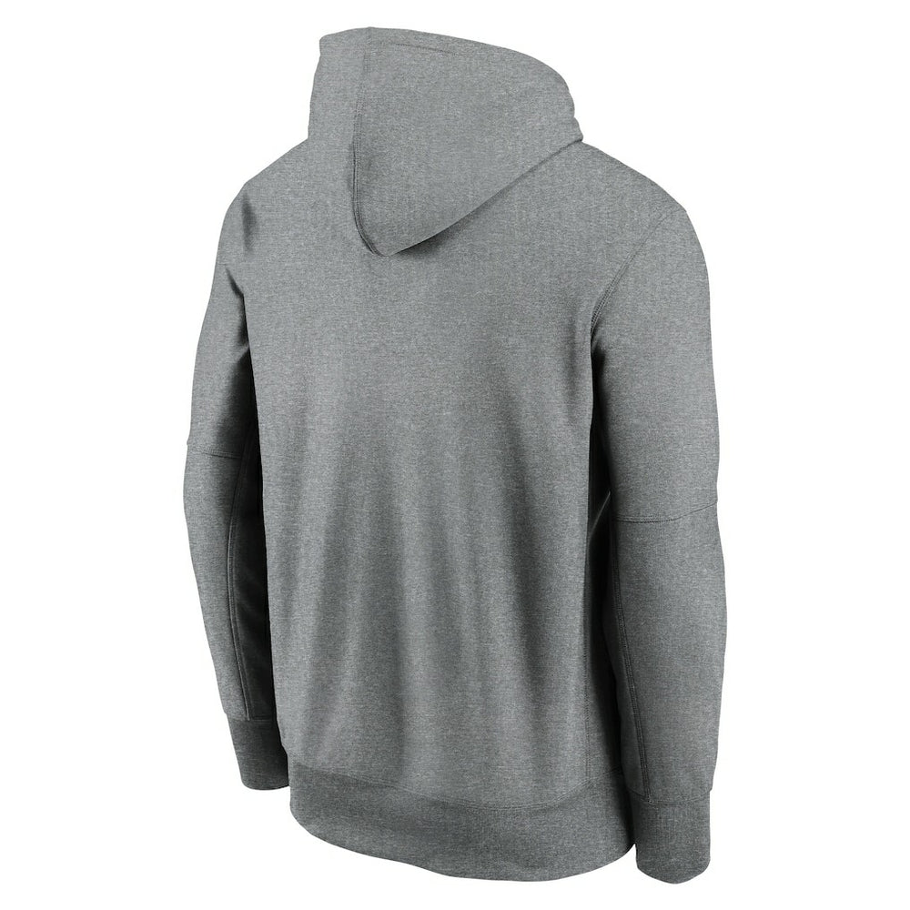 Miami Dolphins Big & Tall Performance Pullover Hoodie Heather Gray - Nike