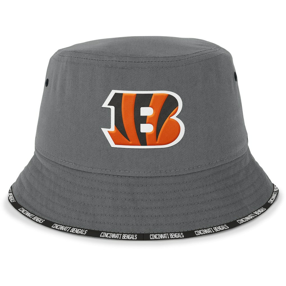 Cincinnati Bengals Backup Bucket Hat Graphite - Fanatics