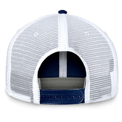 Tennessee Titans Upper Trucker Adjustable Hat Navy/White - Fanatics