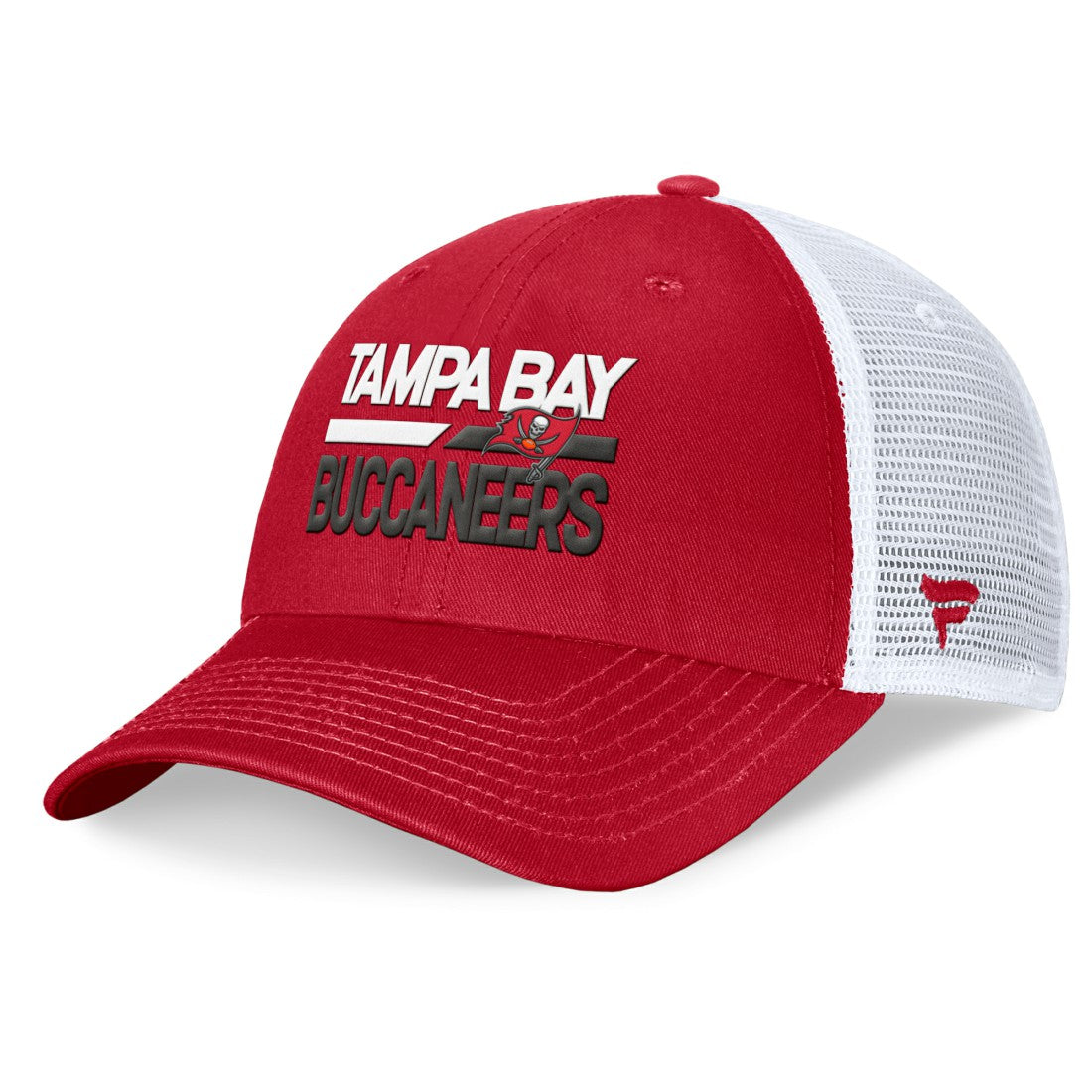 Tampa Bay Buccaneers Upper Trucker Adjustable Hat Red/White - Fanatics