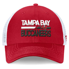 Tampa Bay Buccaneers Upper Trucker Adjustable Hat Red/White - Fanatics