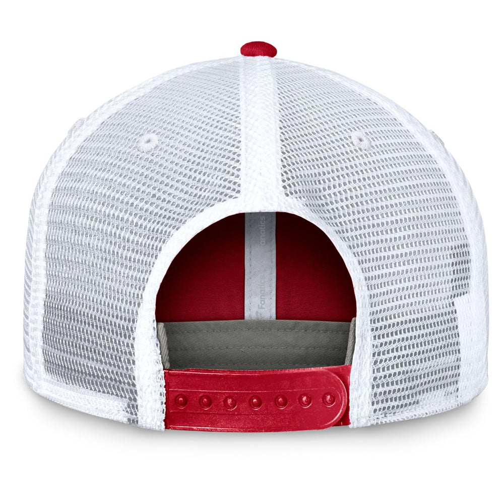 Tampa Bay Buccaneers Upper Trucker Adjustable Hat Red/White - Fanatics