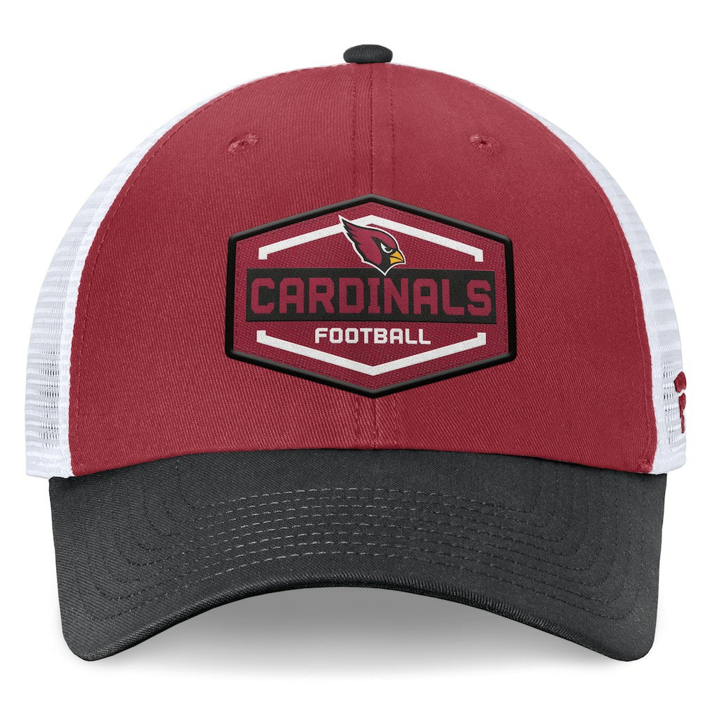 Arizona Cardinals Bench Trucker Adjustable Hat Cardinal/Black - Fanatics