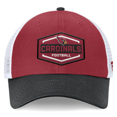 Arizona Cardinals Bench Trucker Adjustable Hat Cardinal/Black - Fanatics