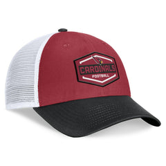Arizona Cardinals Bench Trucker Adjustable Hat Cardinal/Black - Fanatics